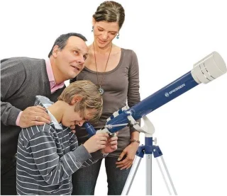 Bresser Junior 60/700 Telescoop Blauw/Grijs