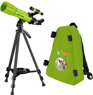 Wat vinden we goed aan de Bresser Junior telescoop 70/400 groen