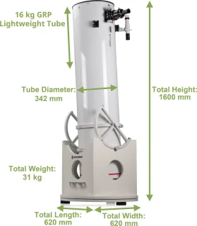 Bresser Messier 12" Dobson Spiegeltelescoop