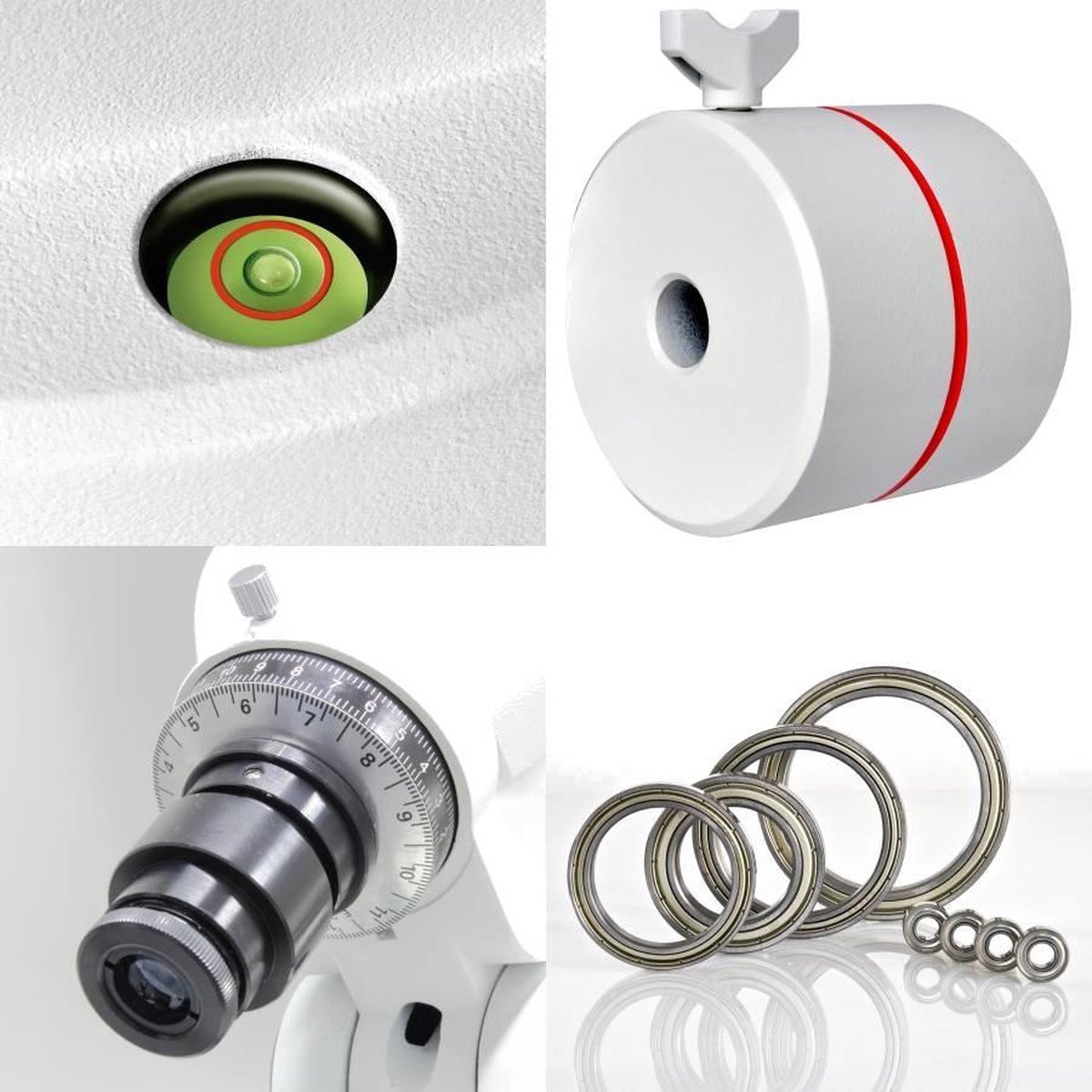Bresser Nt-130/1000 Eq-5 Goto Telescoop Rvs-aluminium