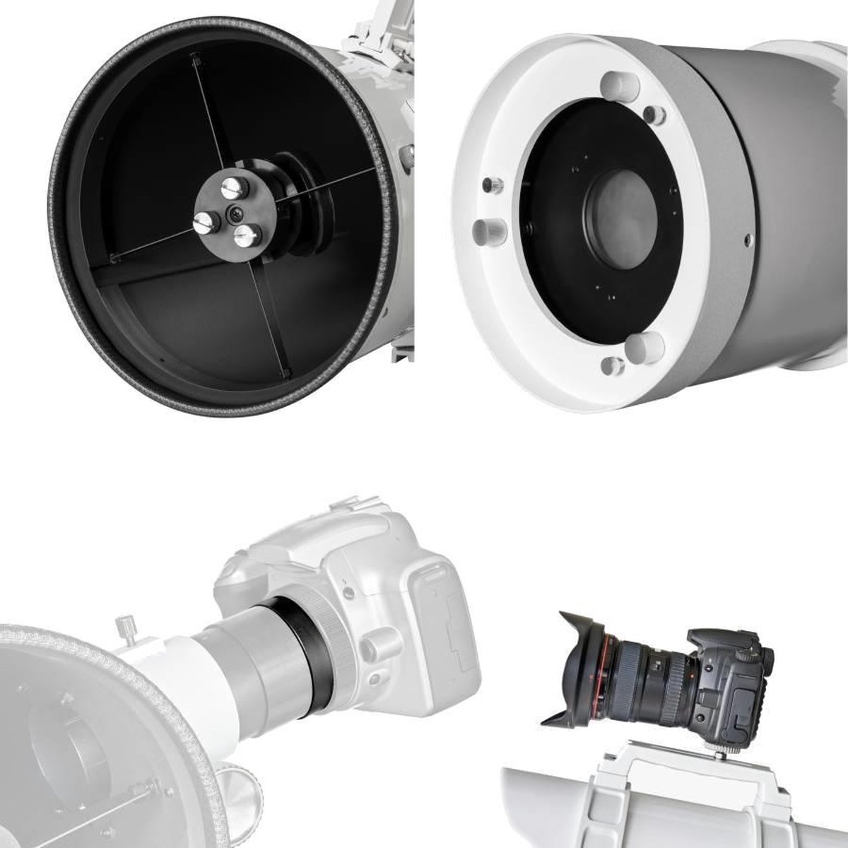 Bresser Nt-130/1000 Eq-5 Goto Telescoop Rvs-aluminium