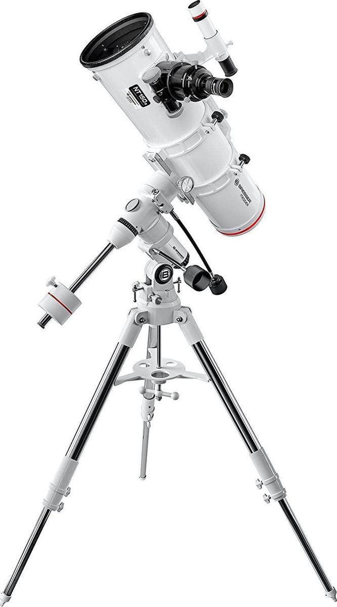 Bresser Nt-150s/750 Hexafoc Telescoop Staal Eq-4/exos1