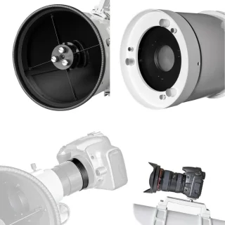 Bresser Nt-203s/800 Hexafoc Telescoop RVS/Aluminium