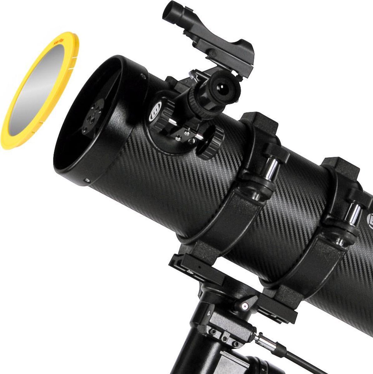 Bresser Pluto 114/500 EQ-3 Telescoop met Smartphone-adapter