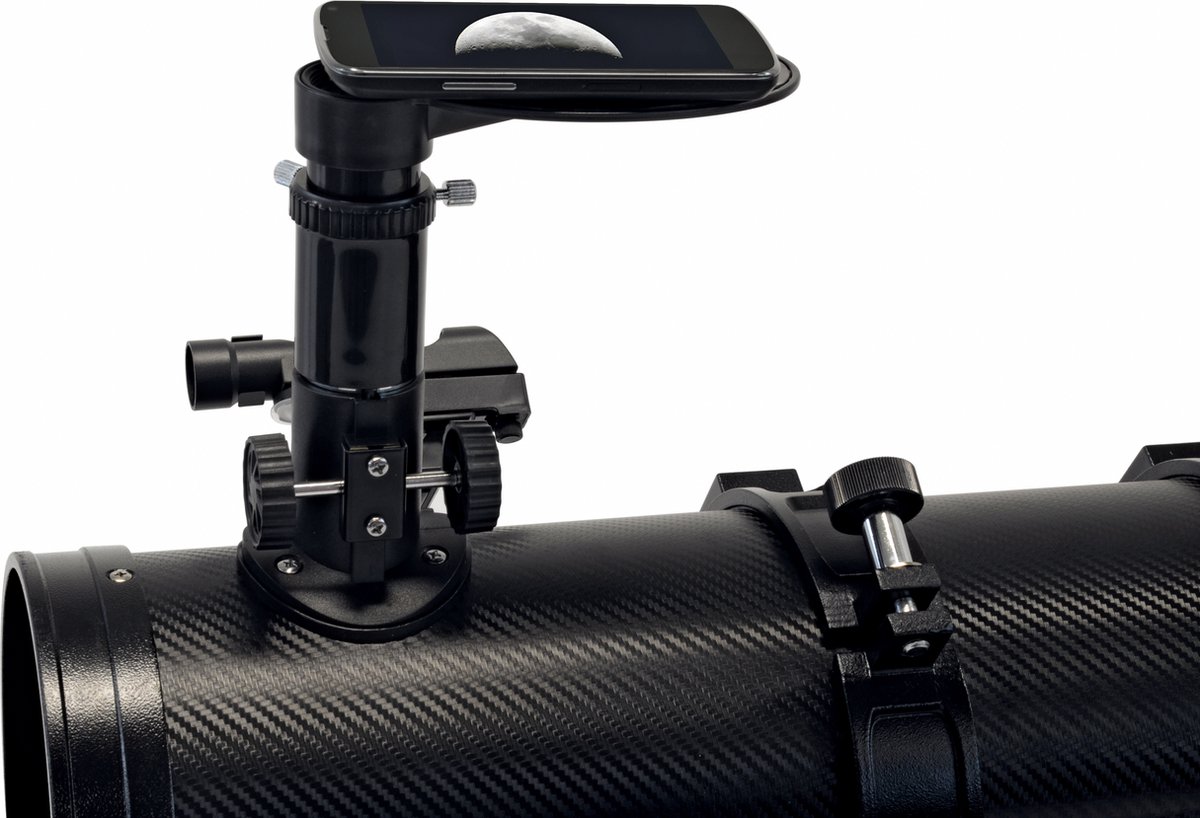 Bresser Pluto 114/500 EQ-3 Telescoop met Smartphone-adapter