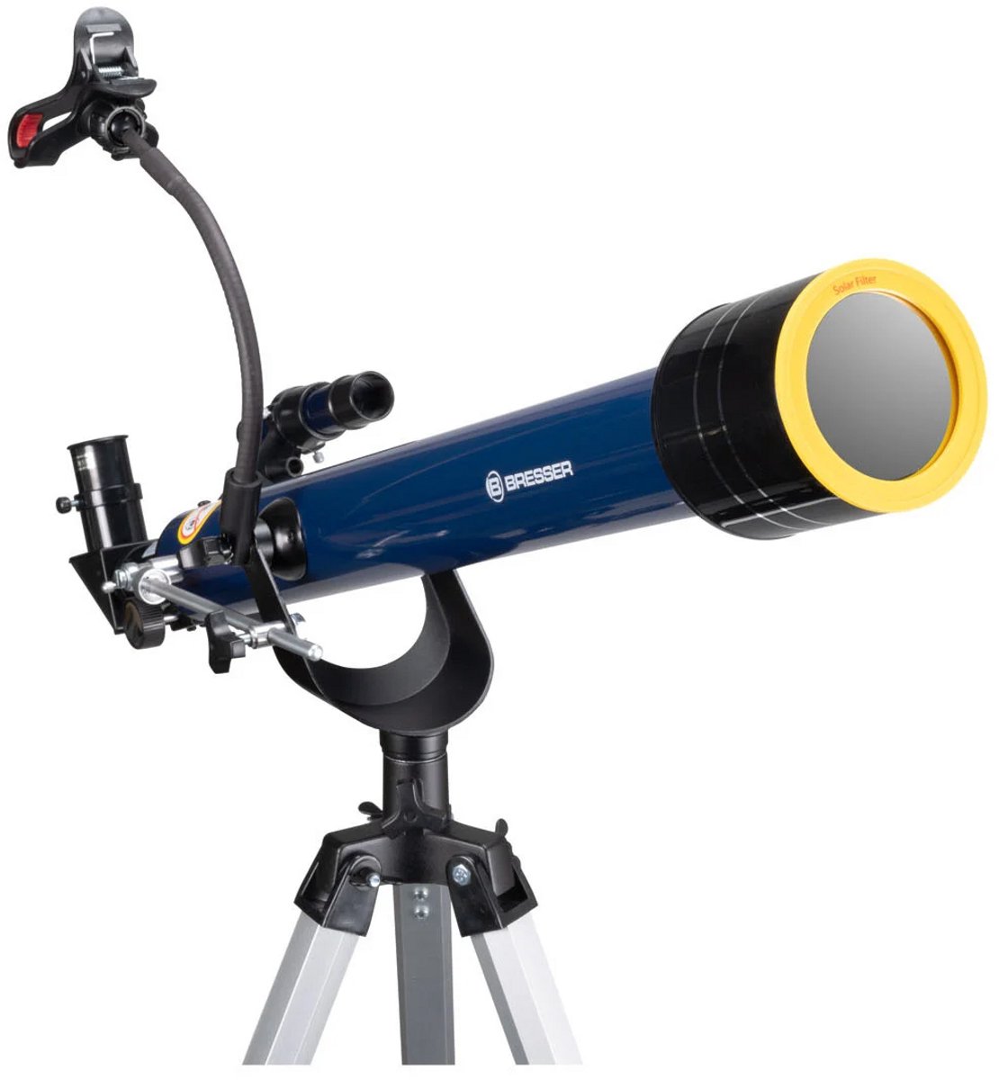 BRESSER Skylux 60/700 AZ telescoop met zonnefilter