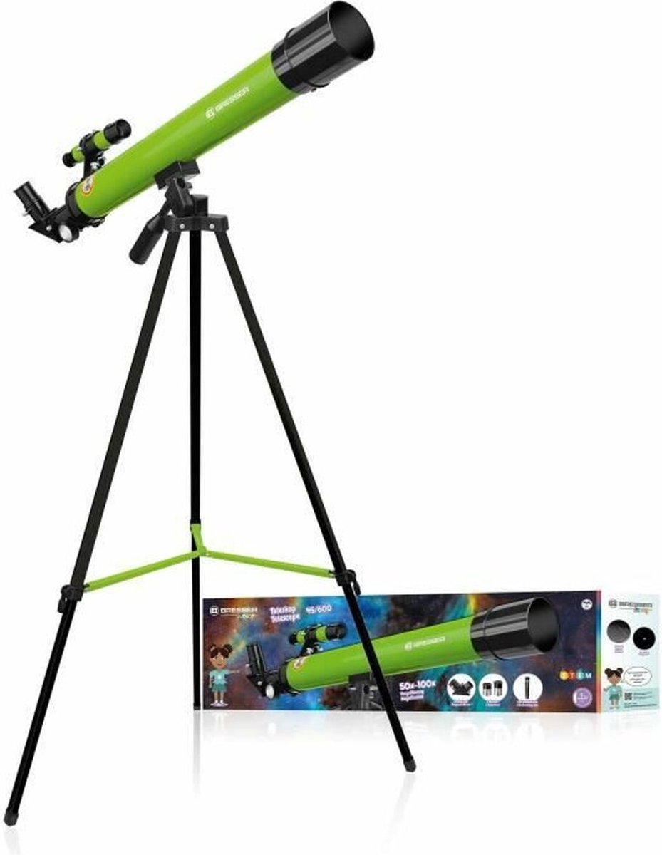 Bresser Space Explorer 45/600 Telescoop Groen