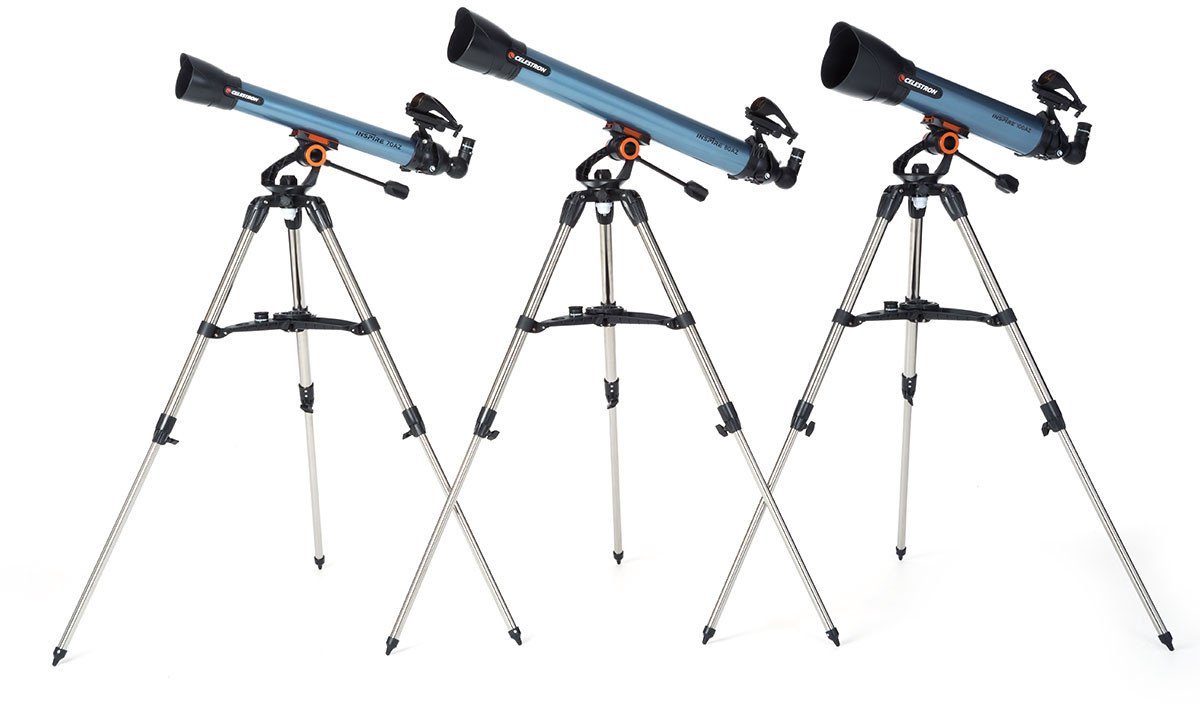 Wat vinden we goed aan de Celestron Inspire 100mm AZ Refractor Telescoop
