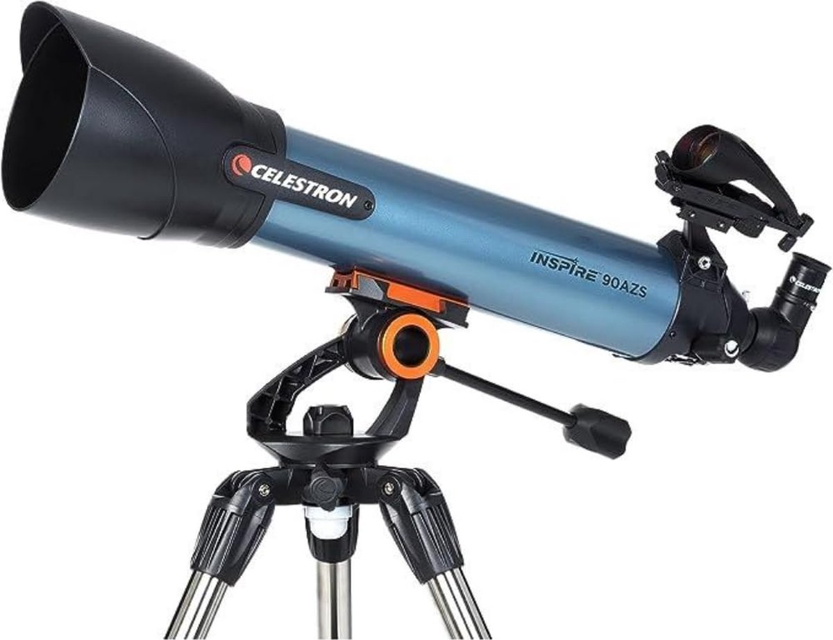 De Celestron Inspire 90mm Telescoop korte tube FL 660mm in één oogopslag