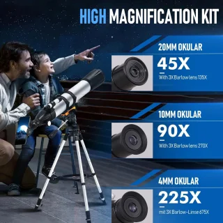 Cellista Astronomische Refractortelescoop 90 mm