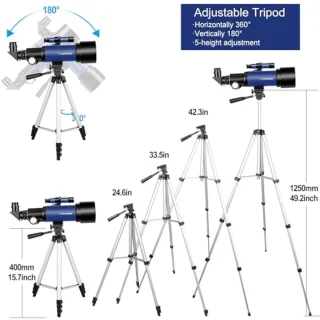 CelticBird Refractie-telescoop 80/600 (70400blue)