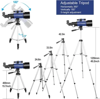CelticBird Refractie-telescoop 80/600 (70400blue)