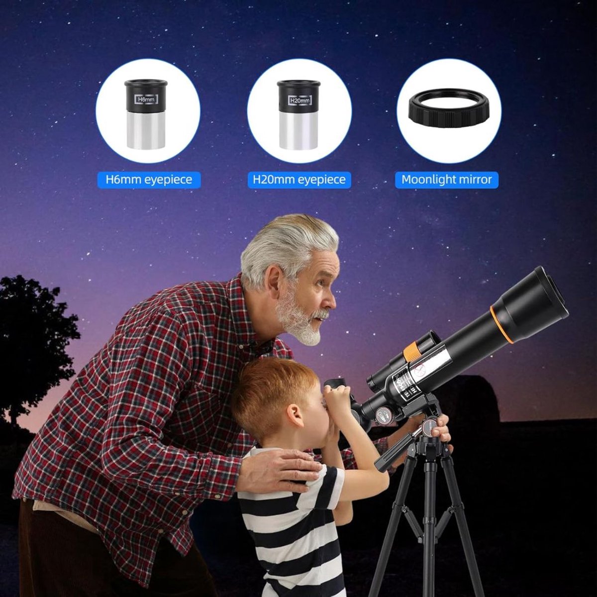 CLGP® Sterrenkijker Telescoop met Statief