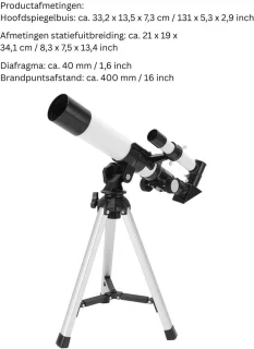 CLGP® Sterrenkijker Telescoop met Statief
