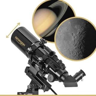 Compacte refractor telescoop voor beginners 80mm opening en 400mm brandpuntsafstand
