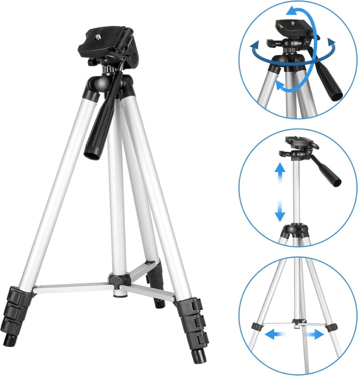 DailySupplies® Sterrenkijker Telescoop Zwart met Statief
