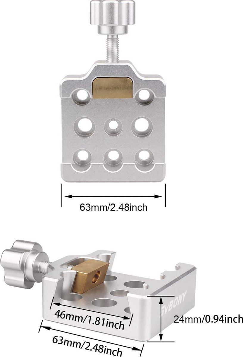 Dovetail Clip X01NSK435 Metaal Middel Astronomie