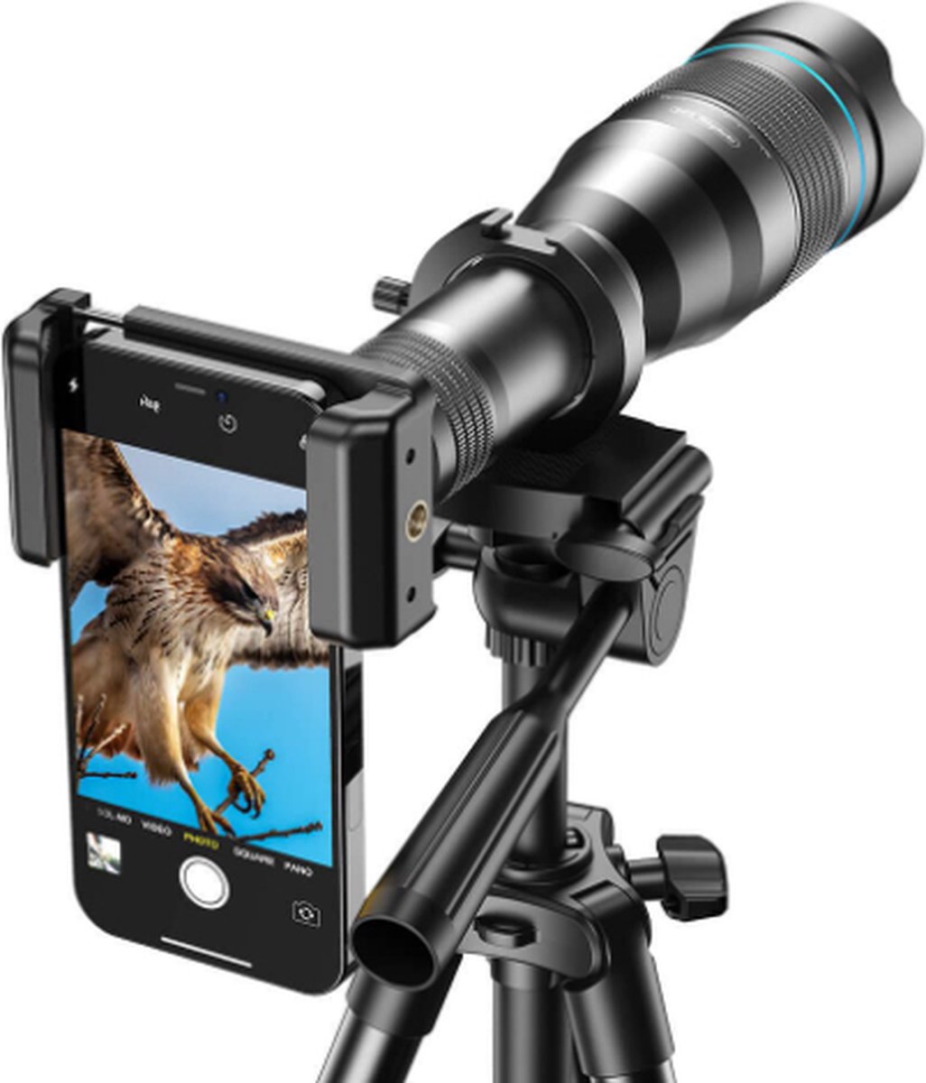 Wat vinden we goed aan de DrPhone APLFR50 4K HD 60X Telelens Monoculaire Telescoop 50MM Zwart