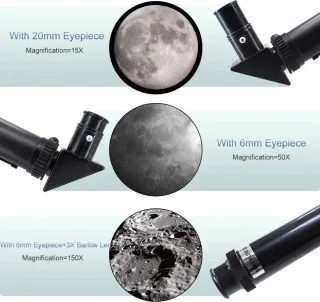 DrPhone SUPERNOVAX1 70/400MM Telescoop Cyaan