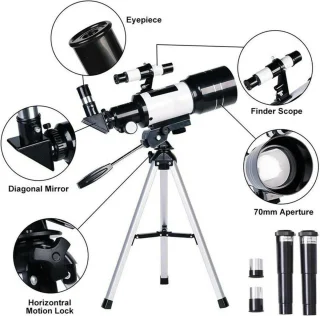 DrPhone SUPERNOVAX1 70/400MM Telescoop Cyaan