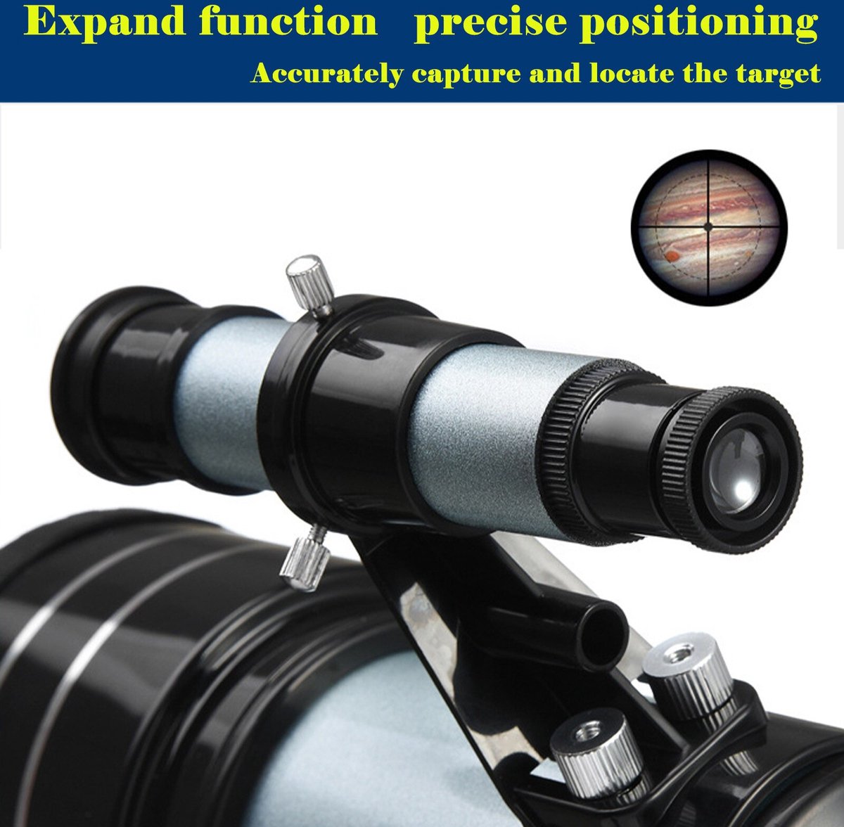 DrPhone SUPERNOVAX2 Junior HD Telescoop 300x70mm Cyaan