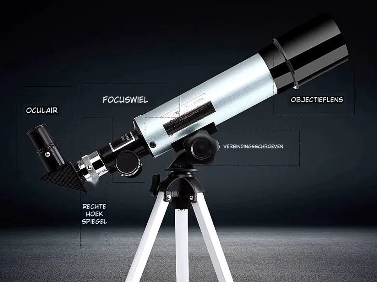 DrPhone SuperNovaX3 Telescoop 50/360MM Met Statief