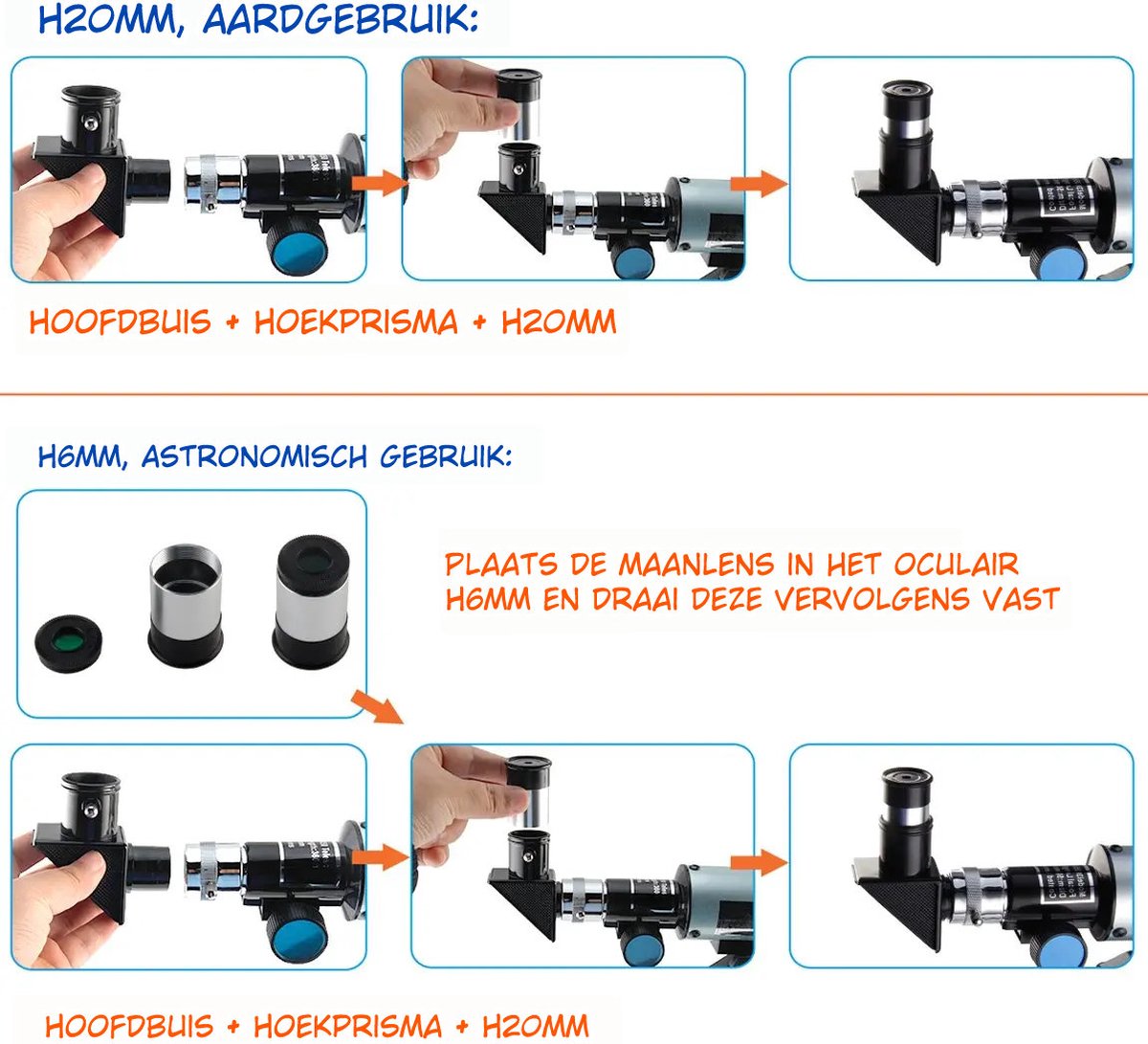 DrPhone SuperNovaX3 Telescoop 50/360MM Met Statief