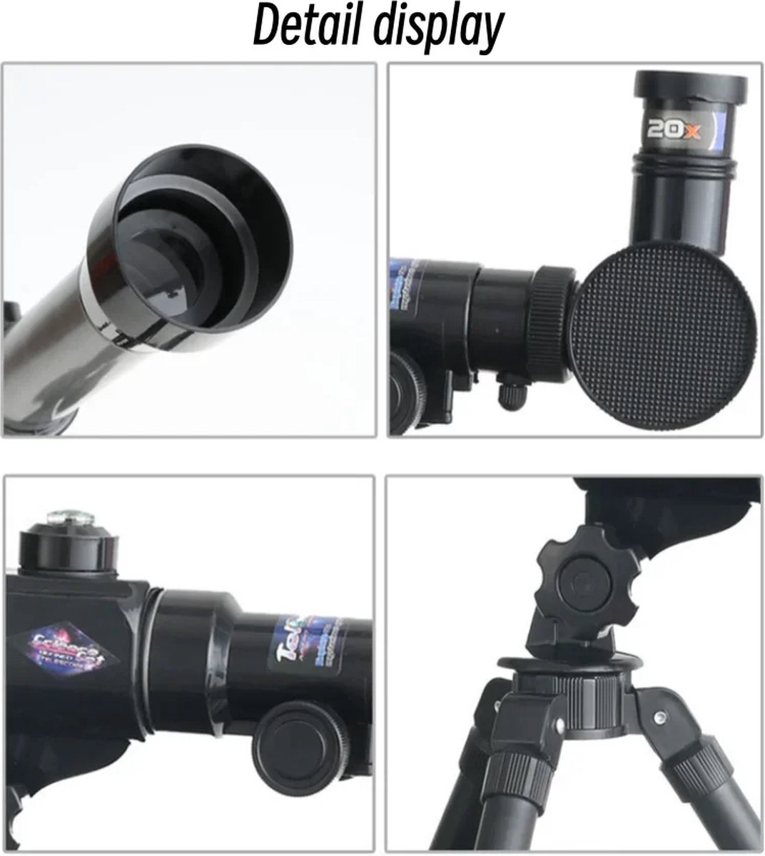 DrPhone SuperNovaX4 Kinder Telescoop Zilver