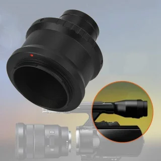 E-Ambar Adapterring T2 naar E-mount 1,25 inch
