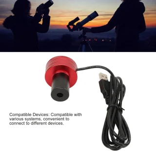 E-Ambar - Elektronisch oculair voor telescoop en microscoop