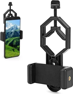 E-Ambar - Smartphoneadapter voor telescopen, monoculairs en verrekijkers