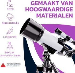 Wat vinden we goed aan de EarthVision Classico Telescoop