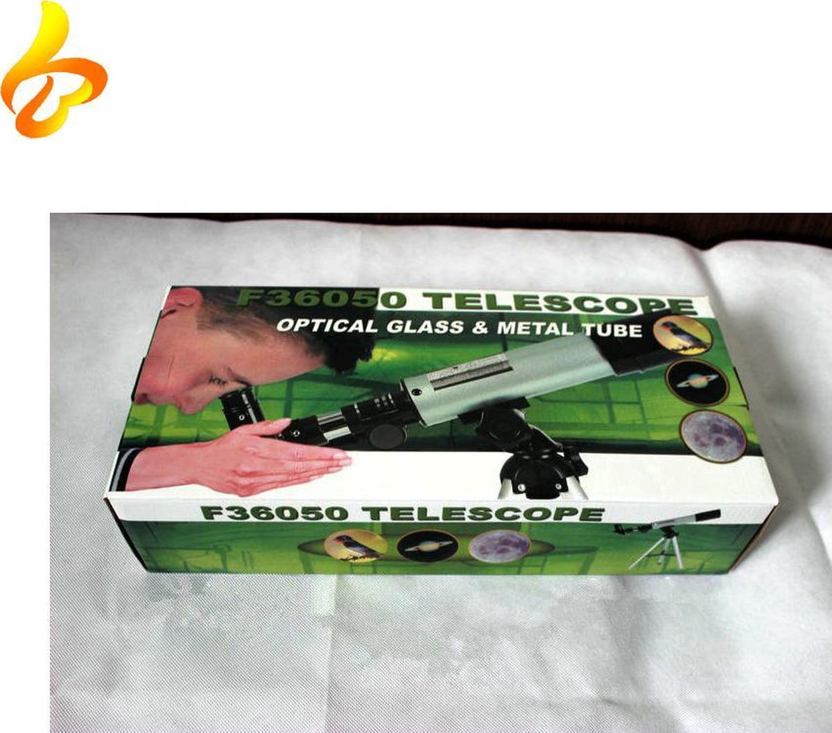 E&CT Trading HD 360/50 Astronomische Refractor Telescoop