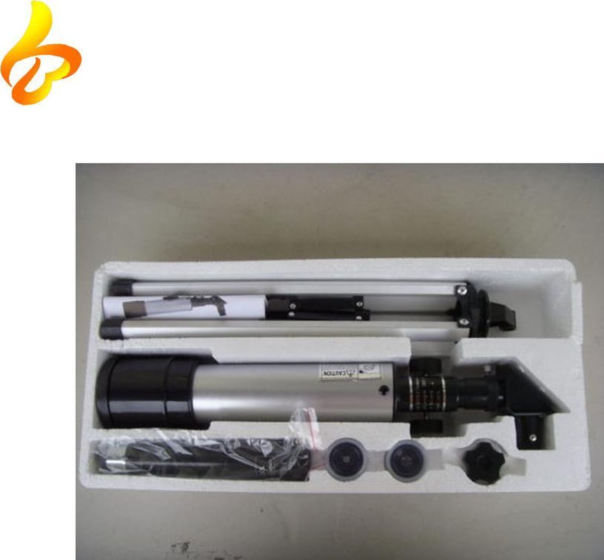 E&CT Trading HD 360/50 Astronomische Refractor Telescoop