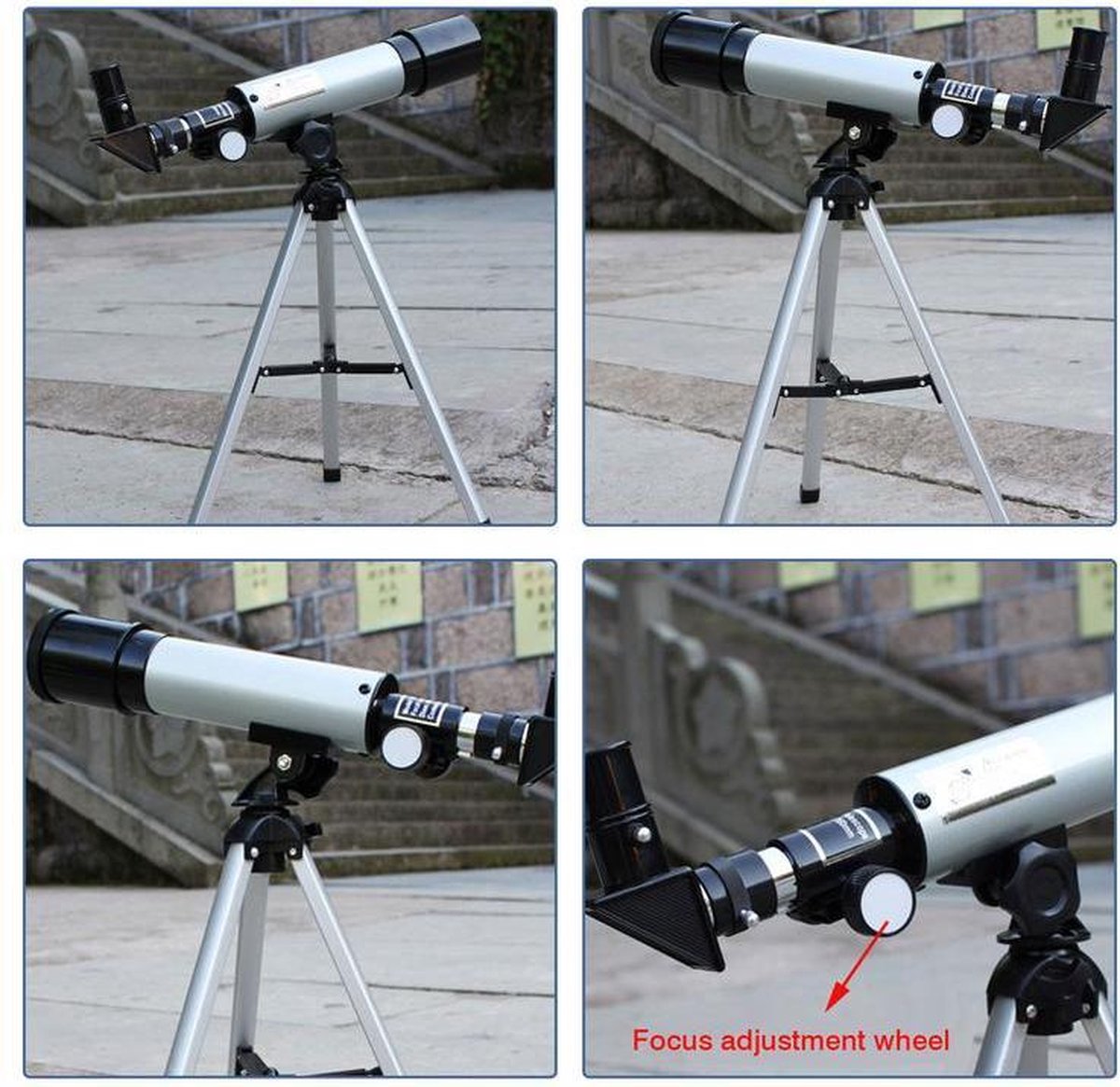 FEDEC Telescoop Zwart