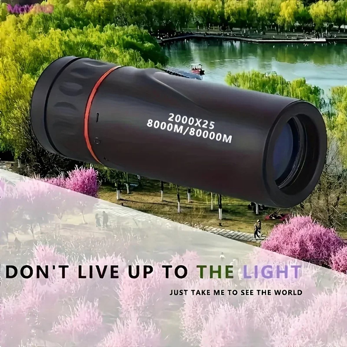 HD Monoculaire Telescoop 2000x25 Compact Verrekijker