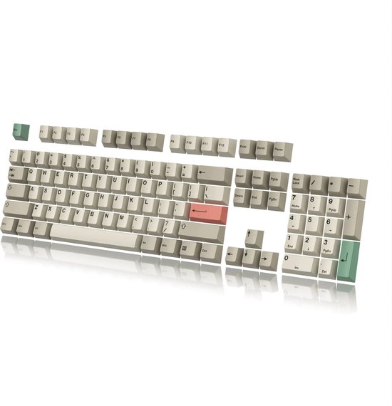 HK GAMING Keycap-set 139 toetsen ANSI US Cherry MX compatibel review