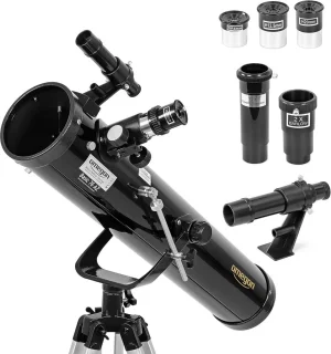 Instap 76/700 Spiegeltelescoop met Azimutale Montuur