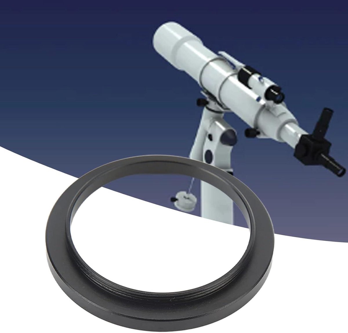 JGS Premium Aluminium Adapterring M42 naar M48 0,75 mm