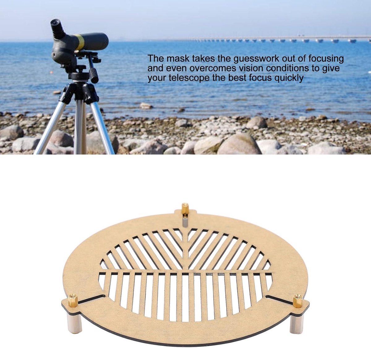 JGS Premium Bahtinov Focusmasker 100-140mm