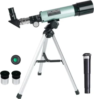 Kavo Telescoop - Telescope - Sterrenkijker telescoop - lichtblauw en zwart