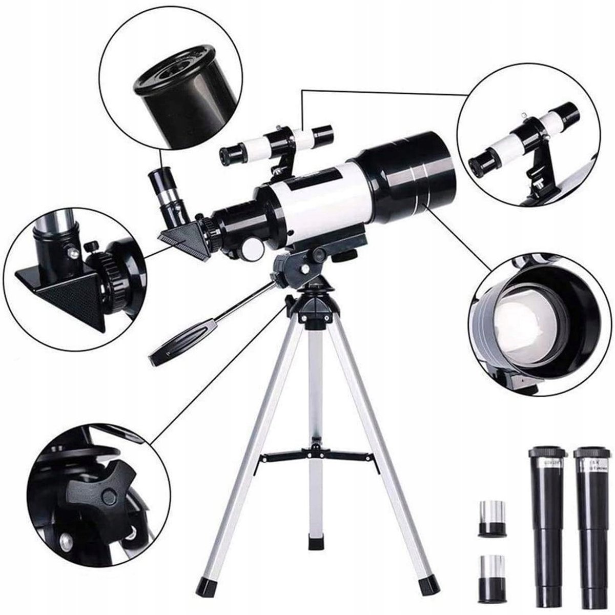 Kinderastronomische telescoop F30070M