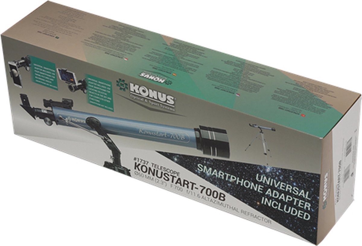 Konus Konustart-700B Lenzentelescoop 60/700