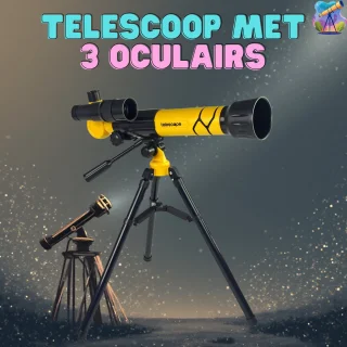 LEAN Toys Wetenschappelijke Telescoop – Educatieve Astronomie Set