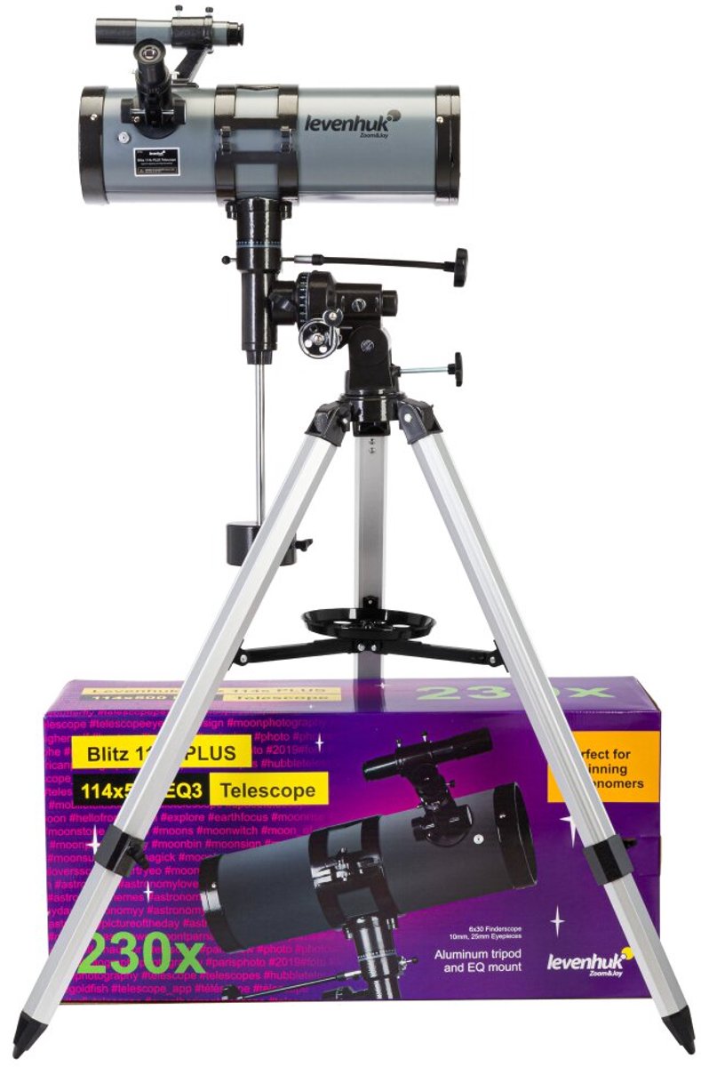 Levenhuk Blitz 114s PLUS Telescoop