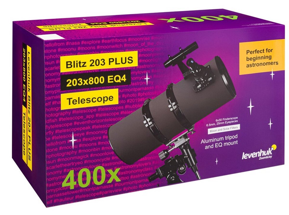 Levenhuk Blitz 203 PLUS telescoop