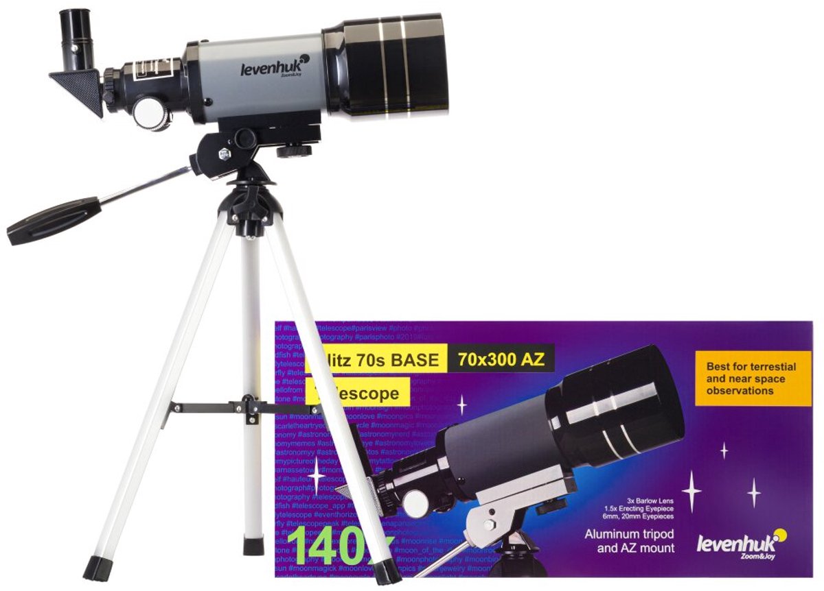 Levenhuk Blitz 70s BASE Telescope