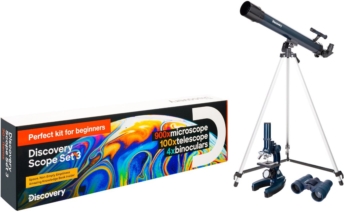 Levenhuk Discovery Scope Set 3