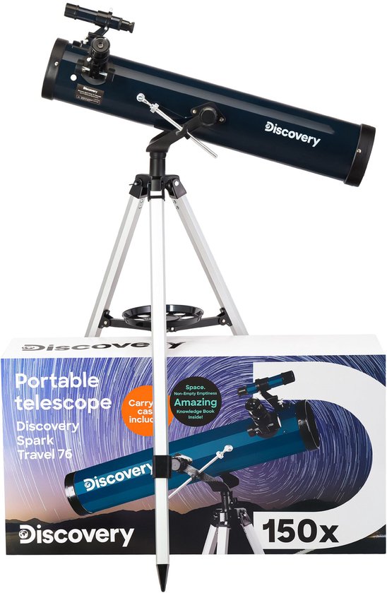 Levenhuk Discovery Spark Travel 76 Telescoop