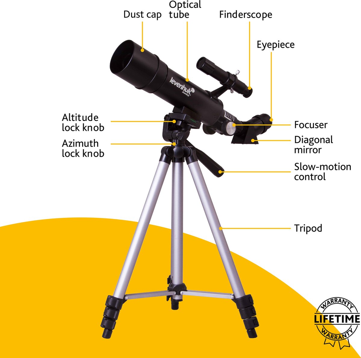 Levenhuk Skyline Travel 50 Telescoop
